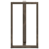 Bar Table Legs T-Shaped 2 pcs Black 60x35x cm Steel 4013095