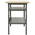 Workbench Grey 120x60x85 cm Steel 145344