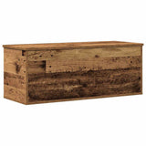 Storage Box Old Wood 90 x 35 x 35 cm Engineered Wood 868711