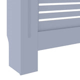 MDF Radiator Cover Grey 205 cm 325553