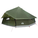 Tipi Tent Olive Green 600 x 600 x 350 cm Polyester and Steel 42029030