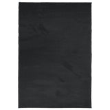 Rug OVIEDO Short Pile Black 140x200 cm 375557