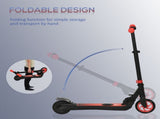 Folding Electric Scooter with Brake, for Ages 6 Years, 8km/h Maximum Speed, Red T3398P349449