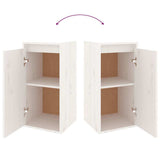 TV Cabinets 6 pcs White Solid Wood Pine 3100265