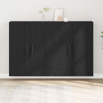 Wall-mounted Cabinet 2 pcs Old wood 160 x 34 x 90 cm 3333105