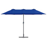 Garden Parasol 370 x 197 x 239 cm Polyester and Aluminium 42003372