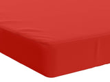 2-Piece Bench Cushions SOEST 2 pcs 100% Polyester Red 949943