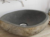 Riverstone basin Light Grey 45 x 35 x 15 cm River Stone 4103949
