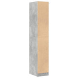Apothecary Cabinet Concrete Grey 30x41x174,5 cm Engineered Wood 3309630