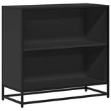 Book Cabinet Black 80.5x35x76 cm Engineered Wood 849104