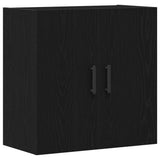 Wall-mounted Cabinet 60 x 31 x 60 cm Engineered Wood Black Oak 862945