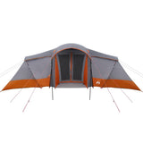 Family Tent with Roof Grey and Orange 721 x 335 x 212 cm 4100672