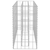 Gabion Raised Bed Galvanised Steel 90x30x60 cm 145630