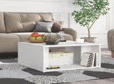 Coffee Tables 4 pcs White 33x33x33 cm Engineered Wood 806813