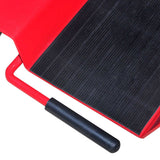 141972 Motorcycle Dolly Centre Stand Red