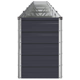 Raised Garden Bed Anthracite 480 x 40 x 55 cm cold-rolled steel 8006290
