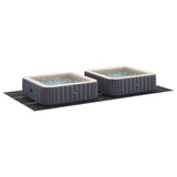 Pool Ground Sheet 640 x 321 x 0.1 cm Rectangular Black 42009125