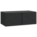 Wall-Mounted TV Cabinet 59.5 x 41 x 30 cm Black Engineered Wood 898846
