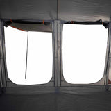 Family Tent Tunnel 10-Person Grey and Orange Waterproof 94621