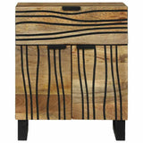 Bedside Cabinet Brown 50 x 33 x 60 cm Solid Acacia wood 4017947