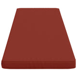 2-Piece Bench Cushions VUGHT 2 pcs 100% Polyester Red 952229