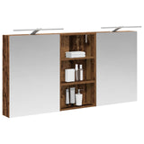 Bathroom Cabinet Set 3 pcs 140 x 14.5 x 70 cm Engineered wood 3403790