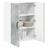 Kitchen Cabinet Concrete Grey 60 x 31 x 80 cm Engineered Wood 885048