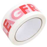 Packaging Tape 36 pcs FRAGILE Printed White 48 mm x 66 m 4012399