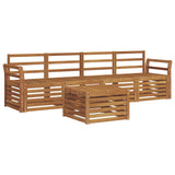 Sofa Sets Natural Solid Acacia Wood 3374329