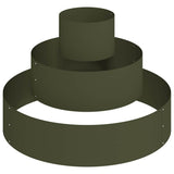 Garden Planter Olive Green 90 x 90 x 20 cm Cold-rolled Steel 873651