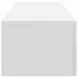 Wall-Mounted TV Cabinet White 98 x 41 x 30 cm Engineered Wood 898525