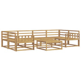 Outdoor Sofa Set 7 pcs White 3386123