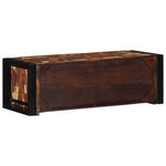 TV Cabinet Multicolour 80x30x25 cm Solid Wood Reclaimed 4015934