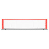Tennis Net Black and Red 400x100x87 cm Polyester 93757