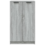Shoe Cabinet Grey Sonoma 59x35x100 cm Engineered Wood 817109
