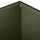 Garden Planter 2 pcs Olive Green 60 x 60 x 30 cm 8005057