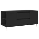 Coffee Table Black 102x44.5x50 cm Engineered Wood 830989