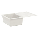 Sink White 780 x 500 mm 80% Quartz and 20% Resin 42028395