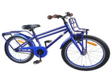 Kids Bike 22 Inches for 7-12 Years Old Dark Blue 42009288
