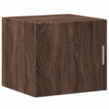 Slim Storage Cabinet Brown Oak 45x42.5x225 cm Engineered Wood 3281300