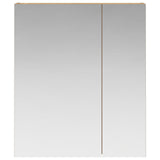 Bathroom Mirror Cabinet Artisian Oak 60 x 14.5 x 70 cm 889062