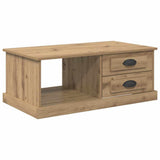 Coffee Table Artisan Oak 90 x 50 x 35 cm Engineered Wood 881362