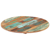 Round Table Top 40 cm 15-16 mm Solid Reclaimed Wood 286031