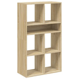 Book Cabinet Sonoma Oak 66x31x112 cm Engineered Wood 860303