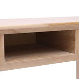 Writing Desk Natural 110x45x76 cm Wood 284159