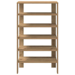 ZNTS Shoe Rack Artisan Oak 61x32x105 cm Engineered Wood 859868