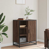 Sideboard Brown Oak 62x35x76 cm Engineered Wood 848998