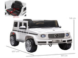 Mercedes Benz G500 Licensed 12V Kids Electric Ride On Car Toy with Parental Remote Control T3398P348270