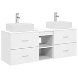Bathroom Cabinet Set 3 pcs White 49.5 x 41 x 62.5 cm 3405835