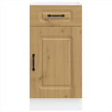 Kitchen Base Cabinet Kalmar Artisan Oak Engineered Wood 853476
